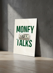 Cash Mindset | Minimalist Money Metal Poster