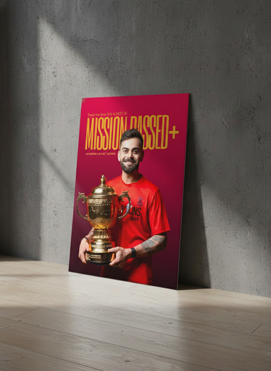 Mission Passed+ — Champion’s Legacy Metal Poster