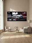 BMW M4 GT4 – Motorsport Performance Metal Poster