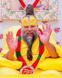 Divine Blessings | Spiritual Guru Metal Wall Art